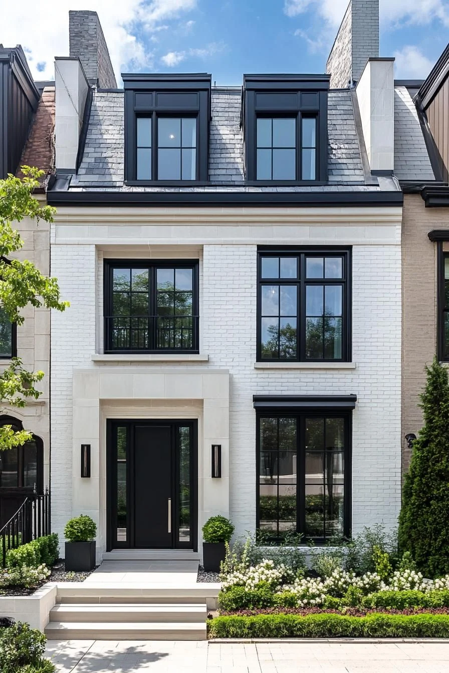 Modern Marvel: Brick With a Chic Twist