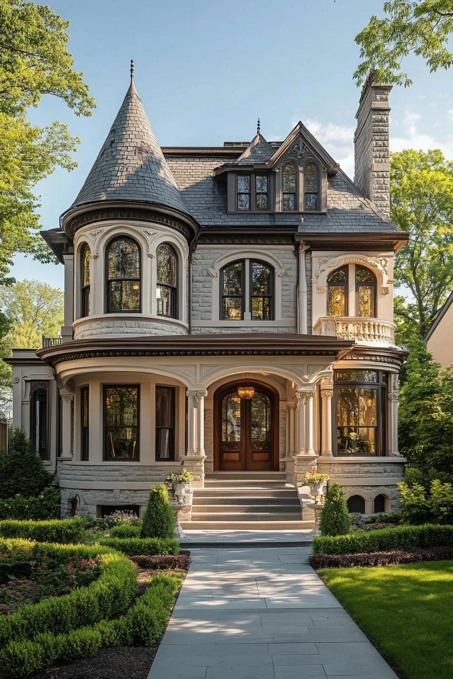 Victorian Splendor With Turret Charm