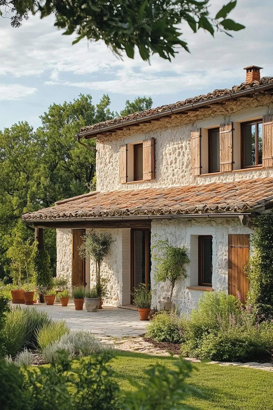A Hidden Stone Retreat Amid Lush Greenery
