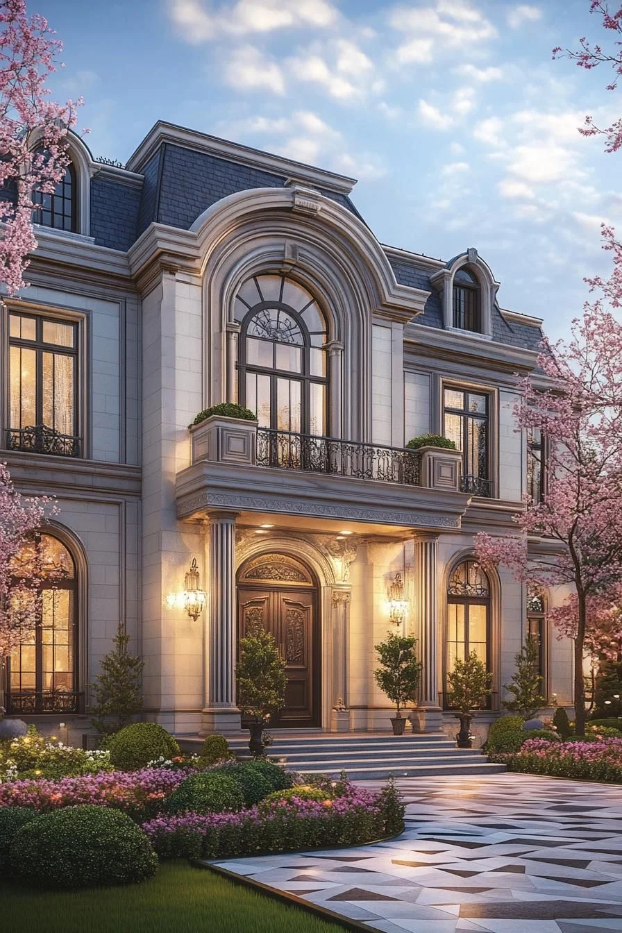 Lavish Retreat Filled With Blossoms