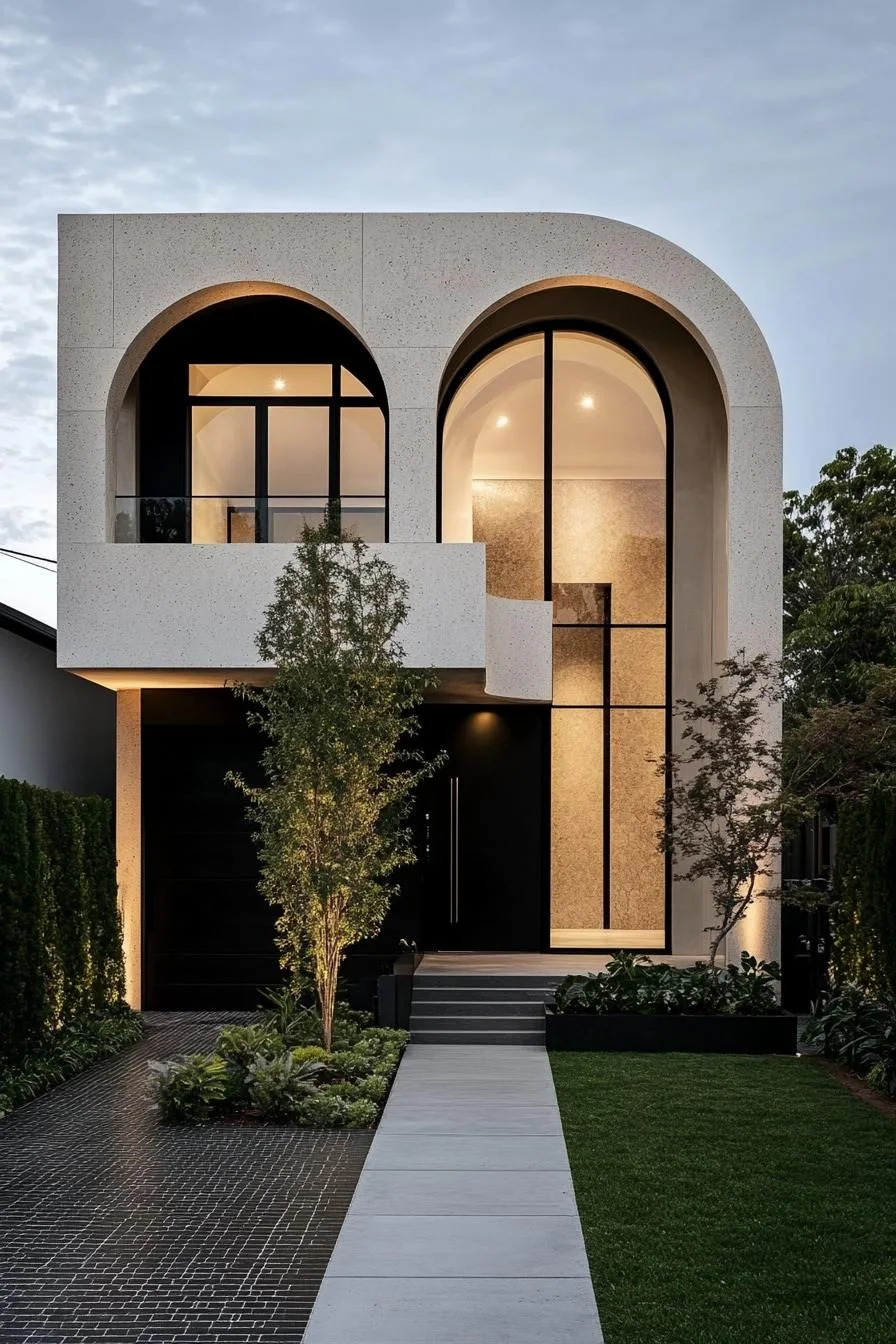 Contemporary Curves Inside a Victorian Melbourne Home
