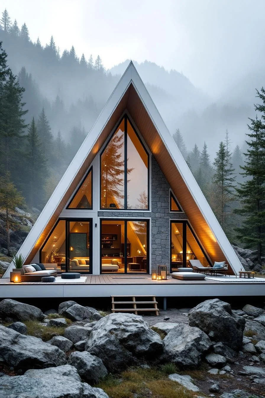 Peaceful Triangular Oasis