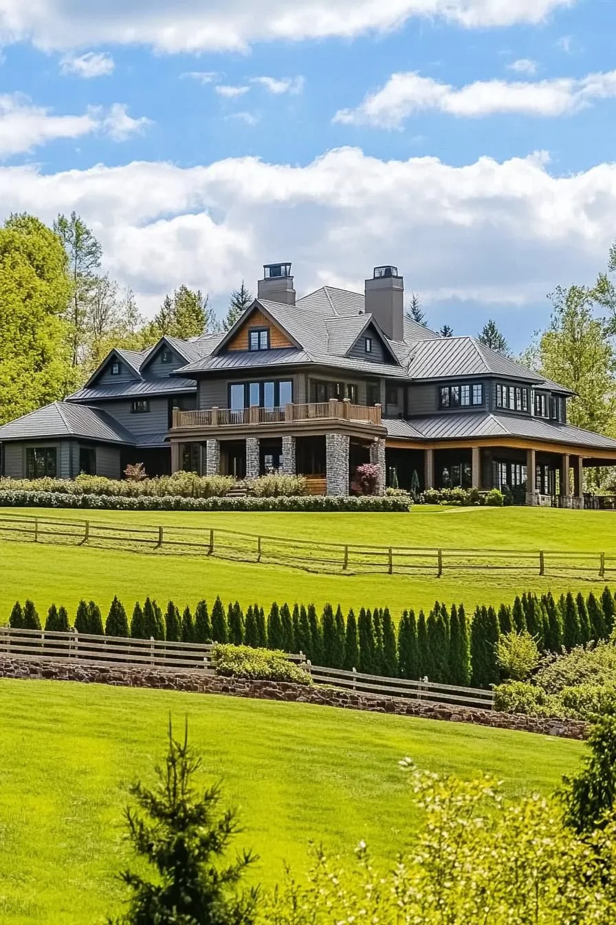 Stylish Chalet with Countryside Views