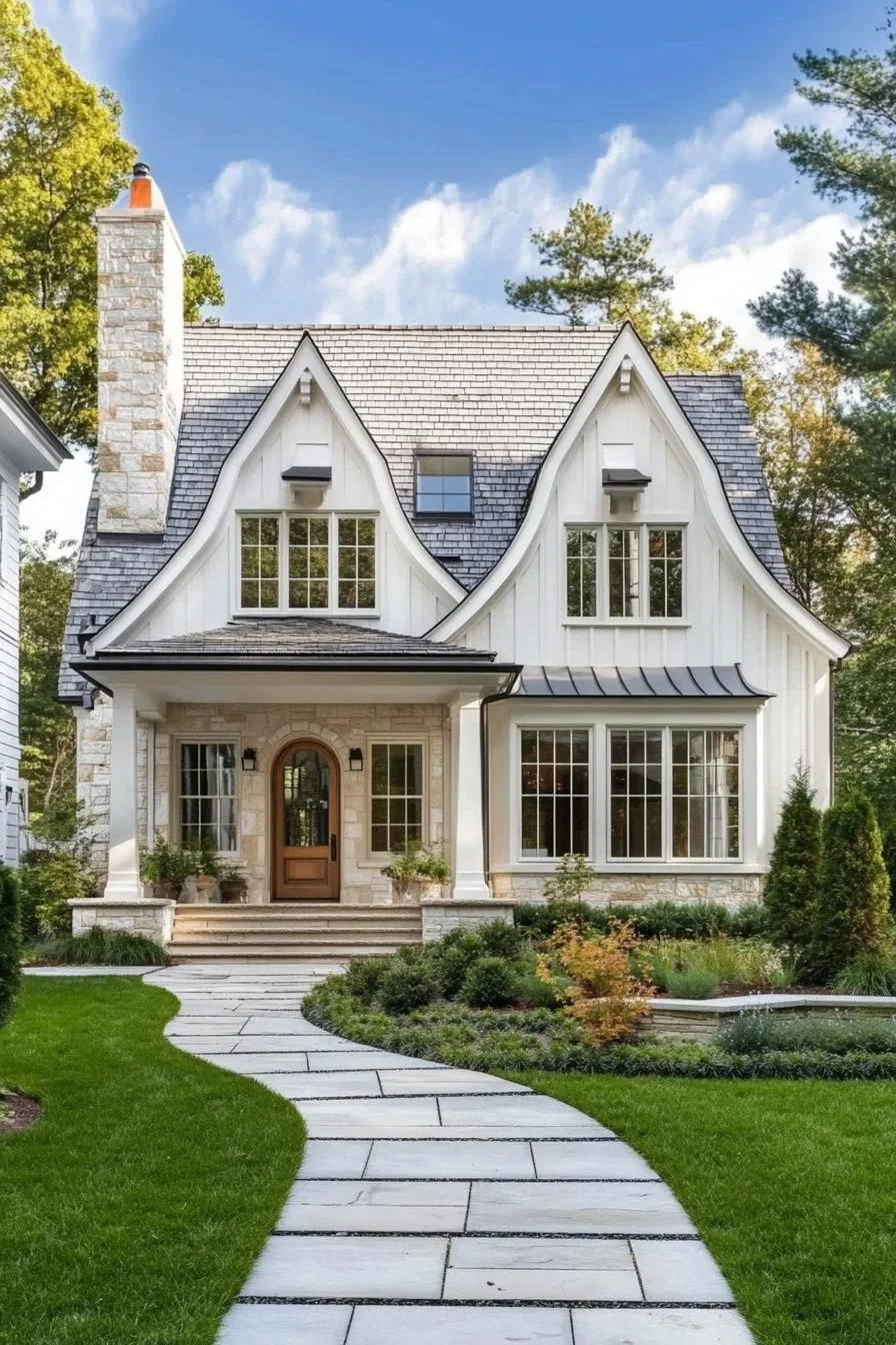 Modern Fairytale With Curved Lines and Stone