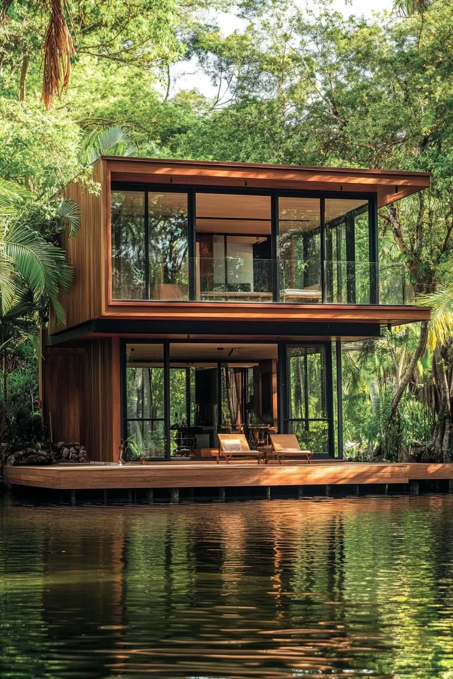 Natural Wood and Glass Exteriors - photo 2