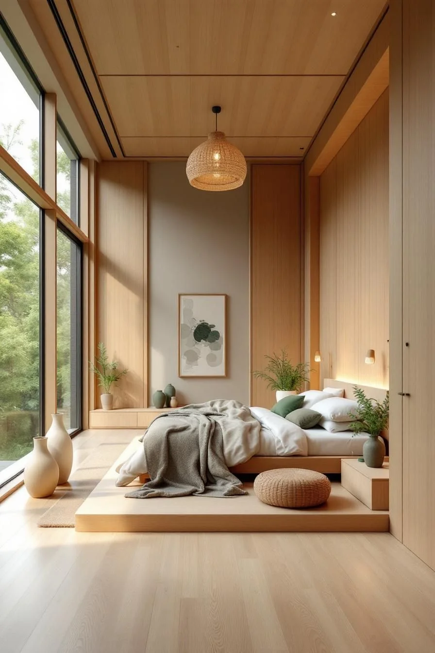 Warm Corners in a Japandi Retreat