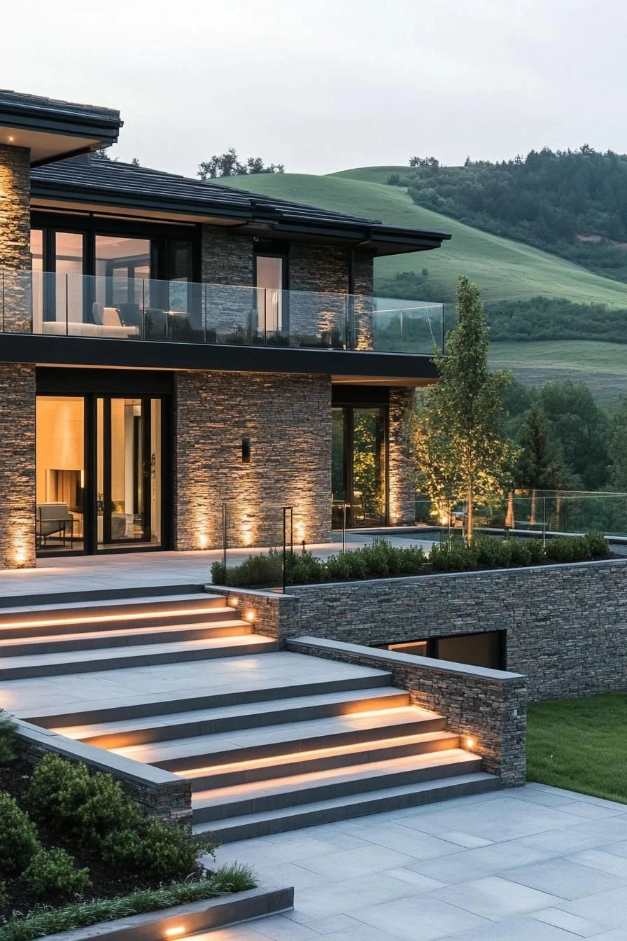 A Modern Retreat on the Hillside