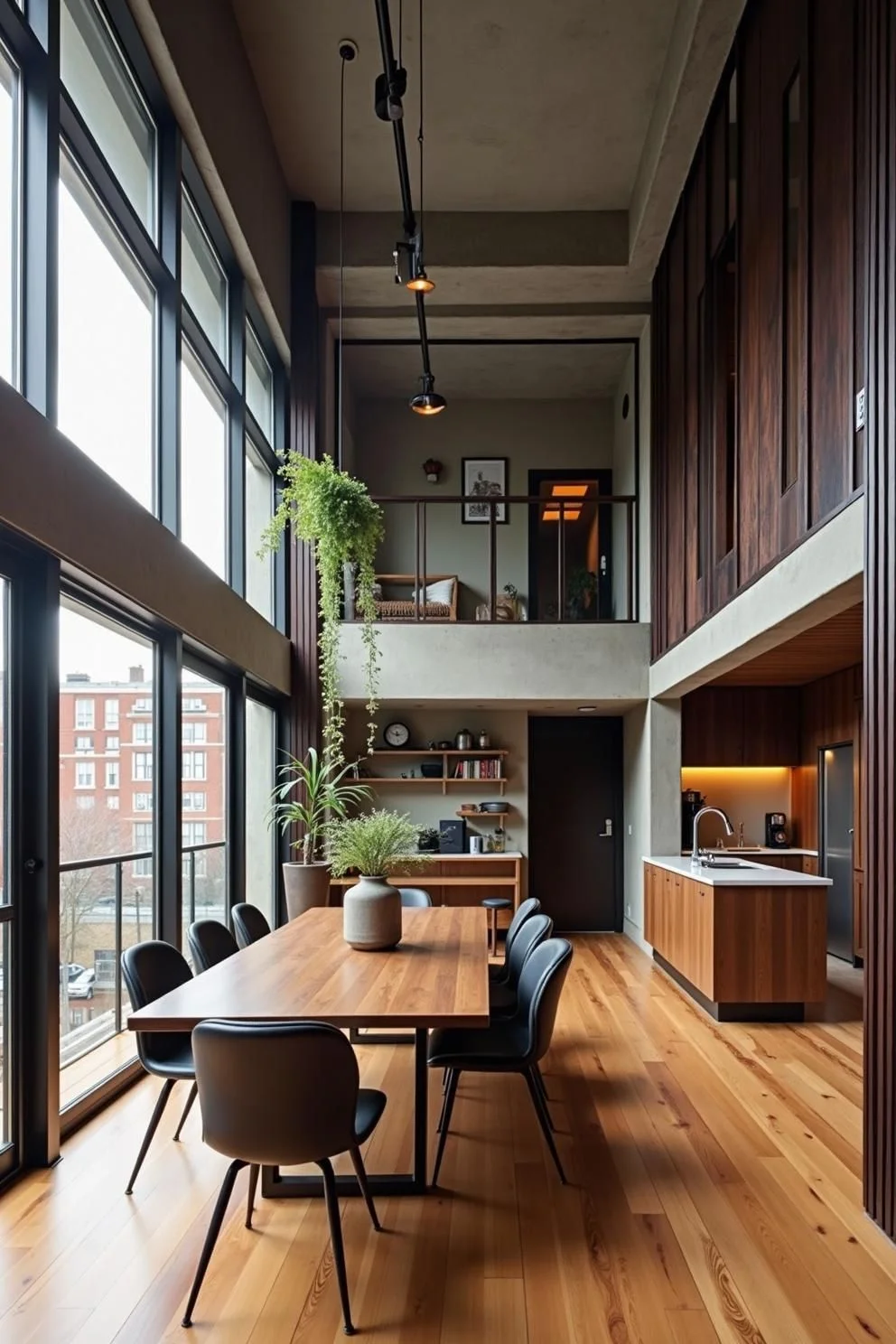 Loft Dining Spaces Full of Light