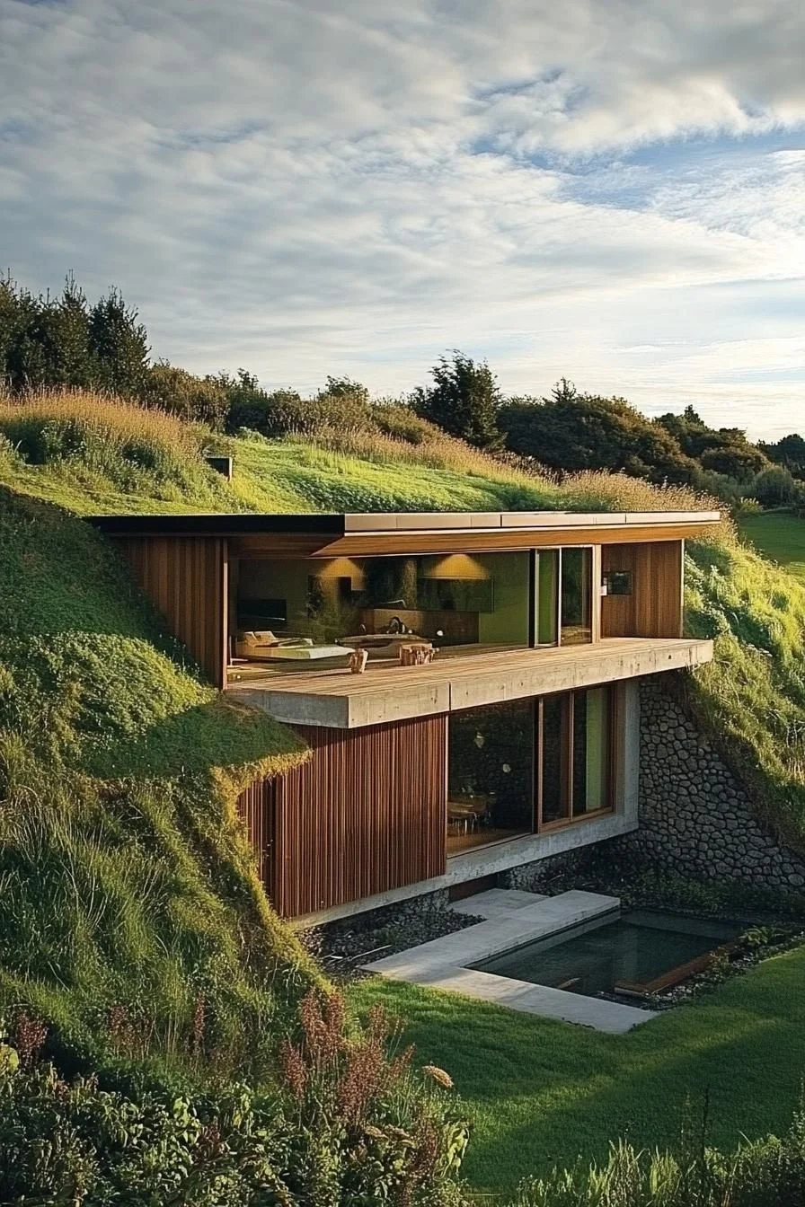 Cladding Made From Natural Wood