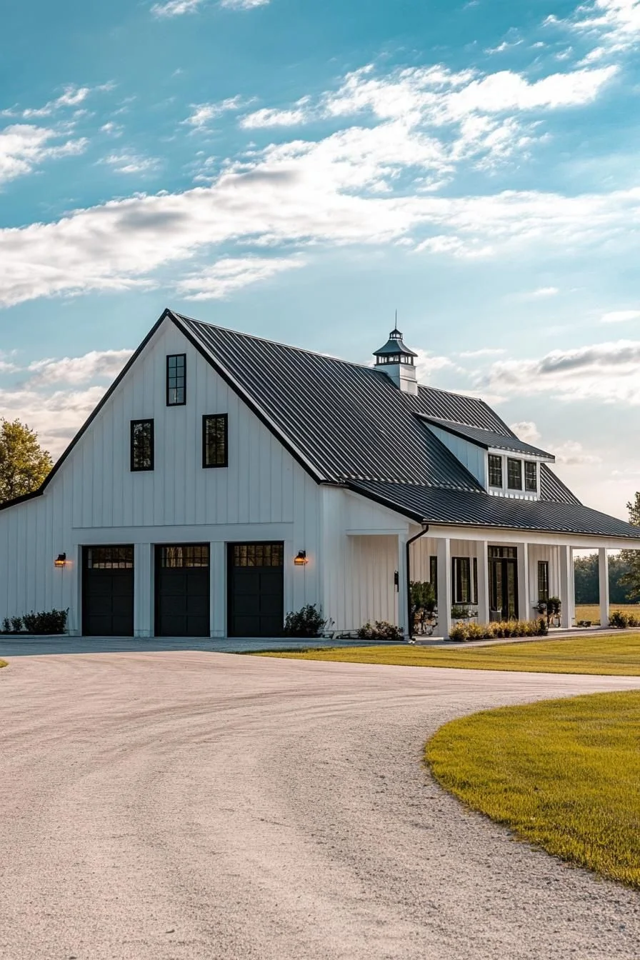 A Barndominium With Bold Character