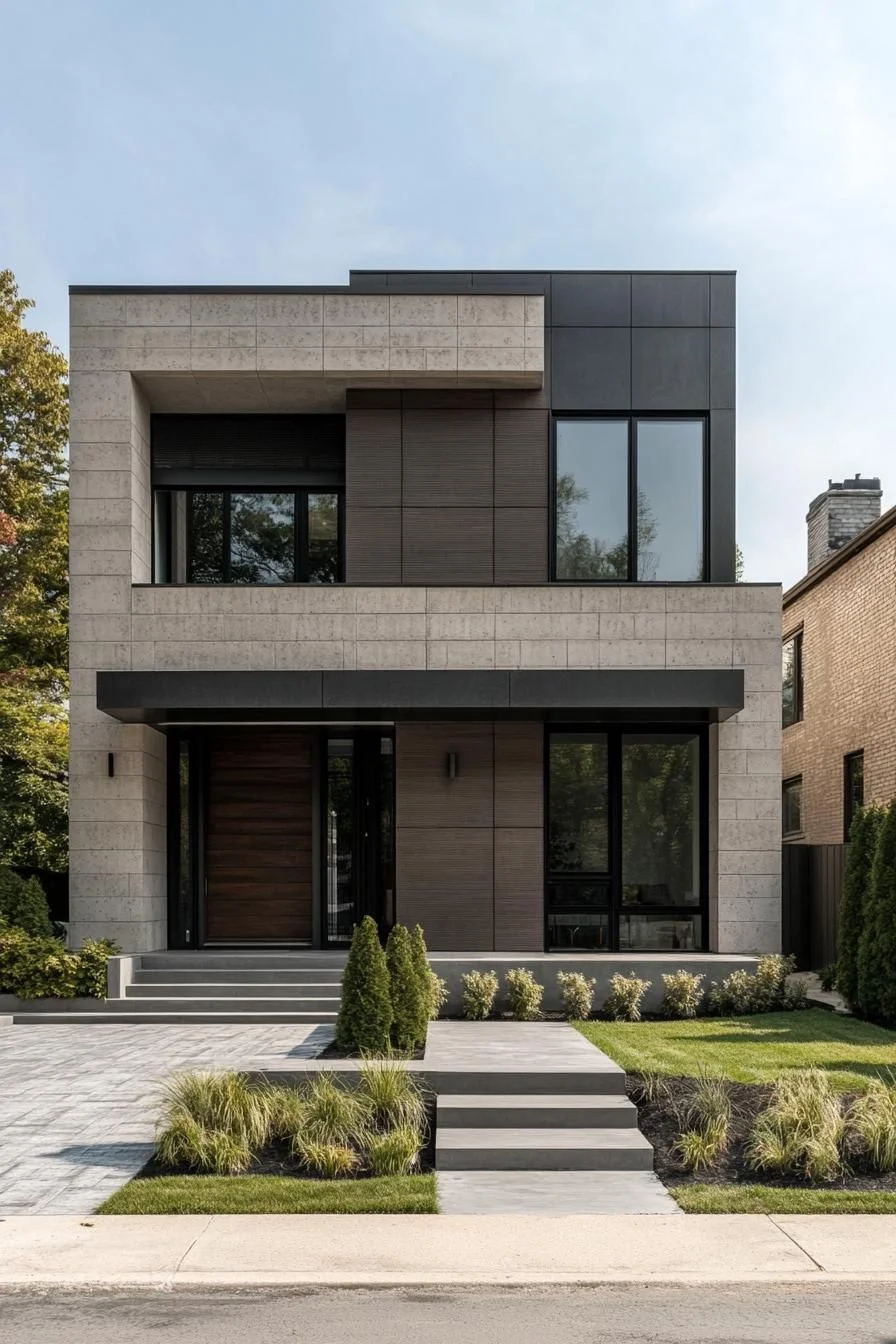Bold Geometric Panel Patterns