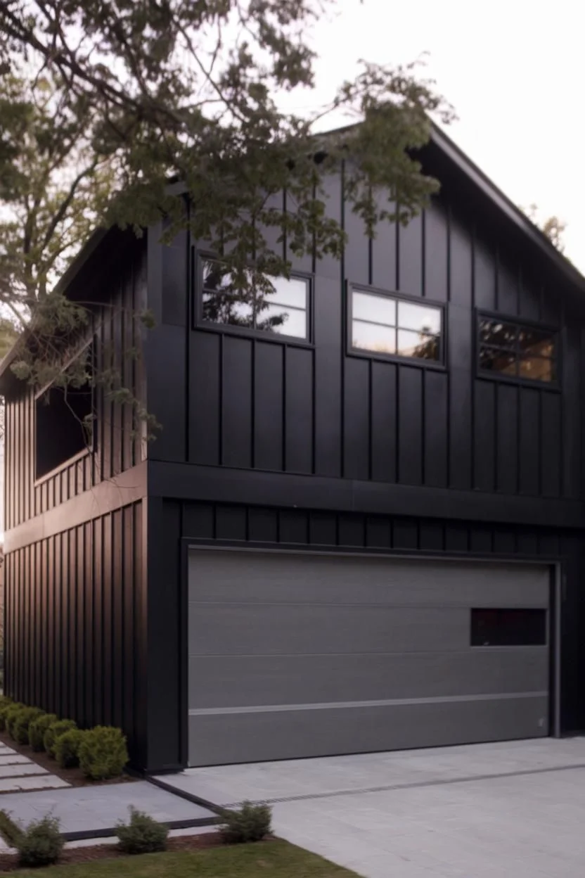 Mysterious Midnight Garage House Nook