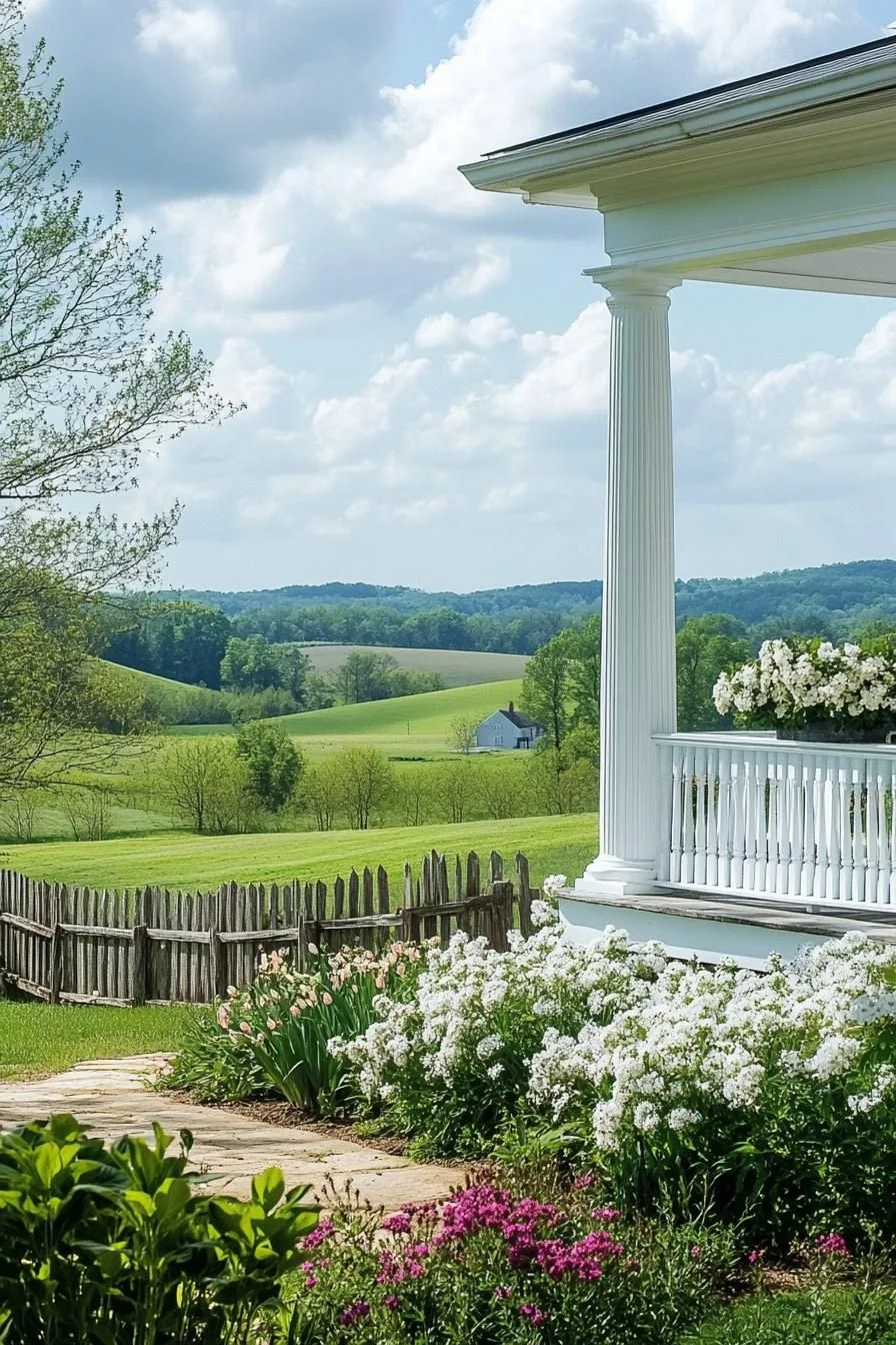 A Countryside Porch Built for the View