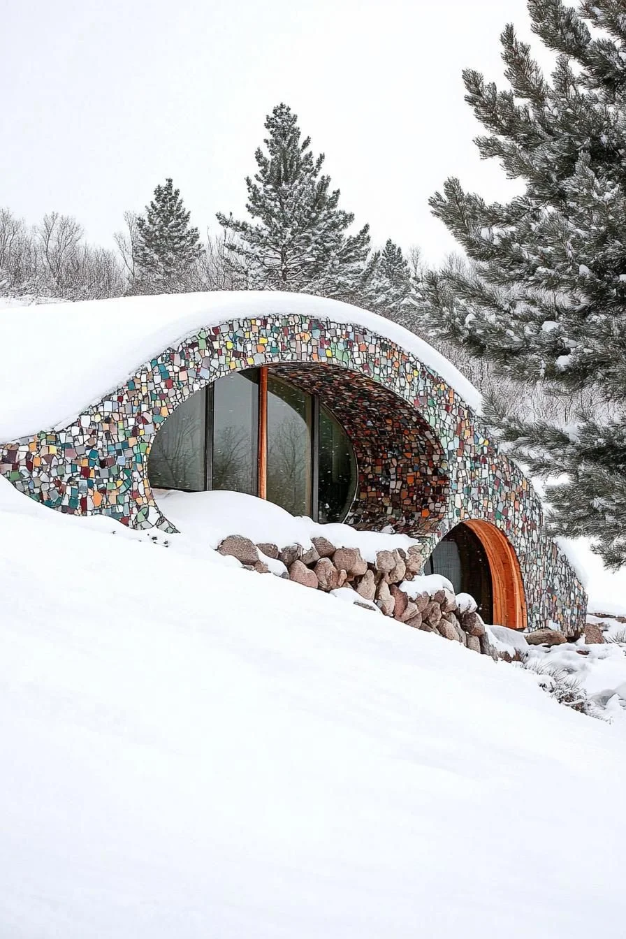 Murals Built From Recycled Materials