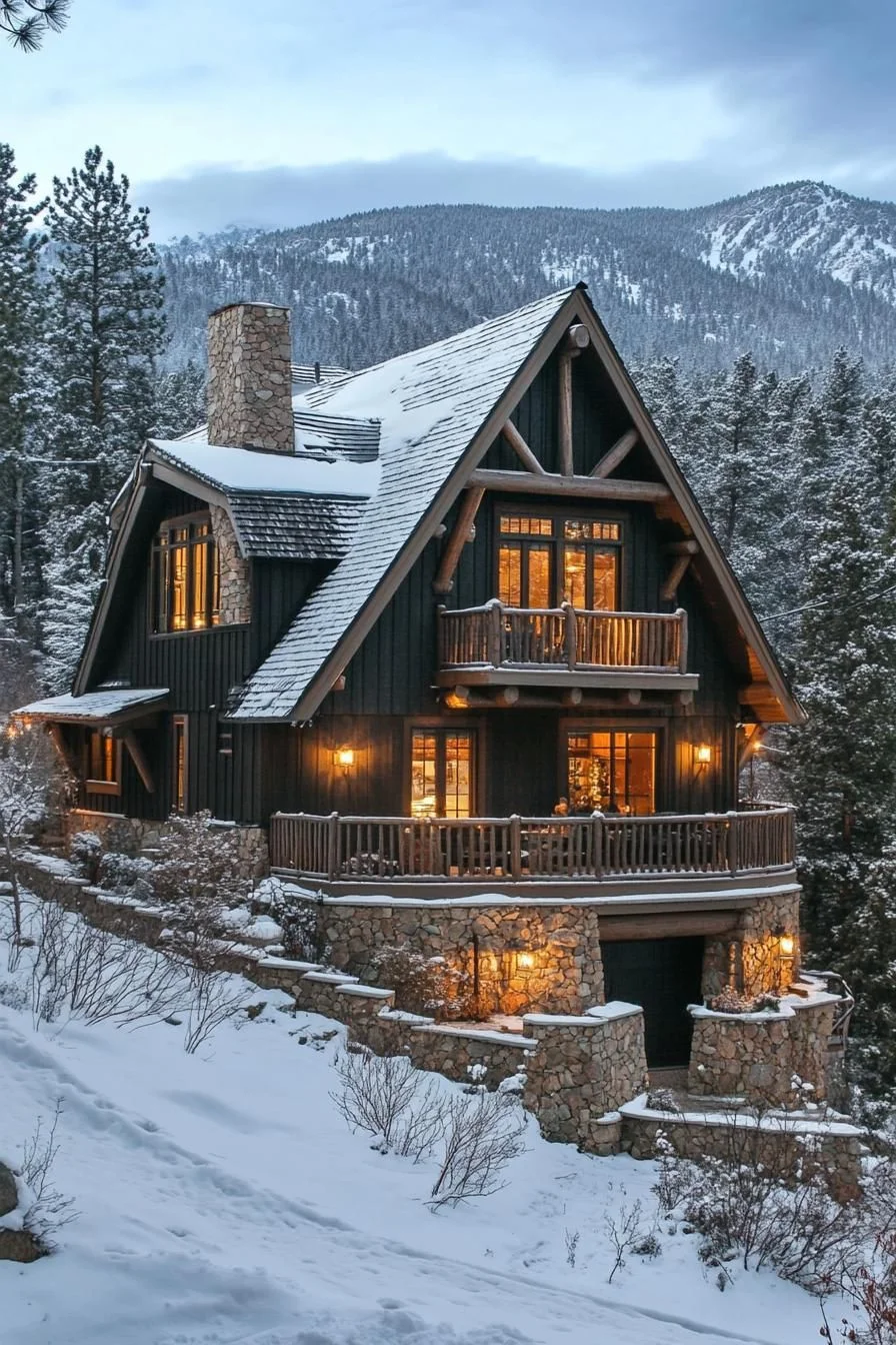 Cozy Stone Castle in the Rockies