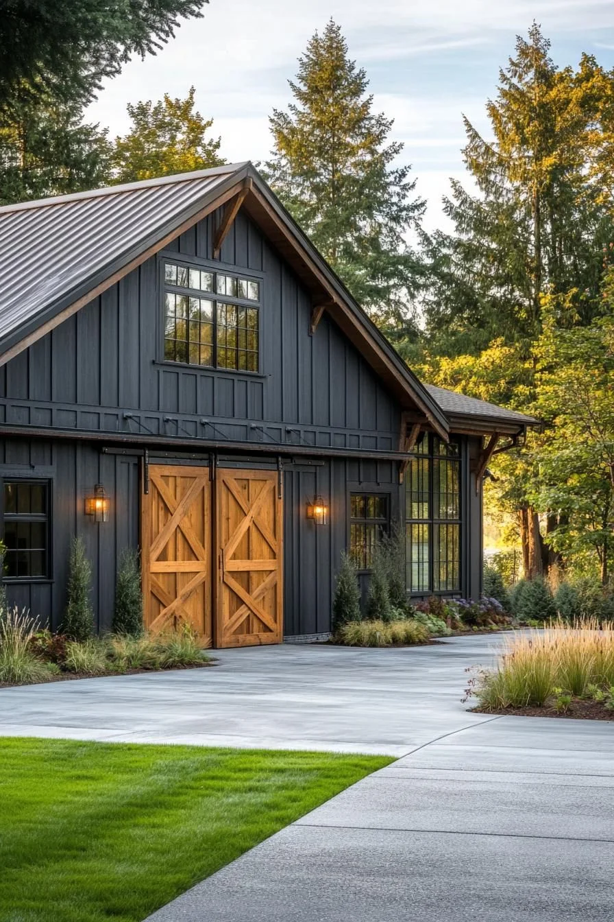 A Charming Barn House Balancing Old and New