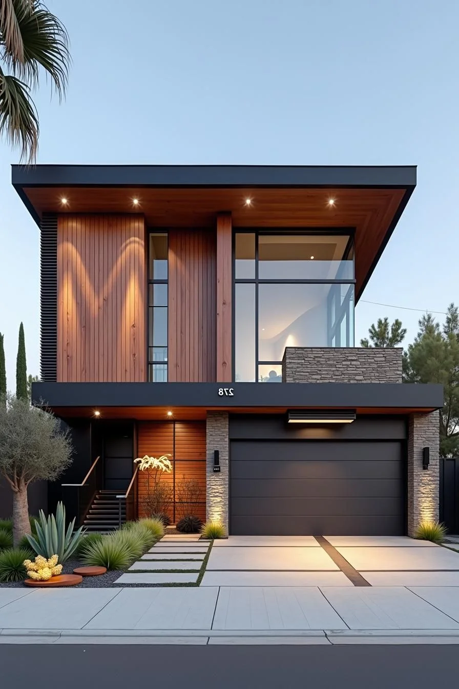 Tranquil Greens Around a Boxed Nest