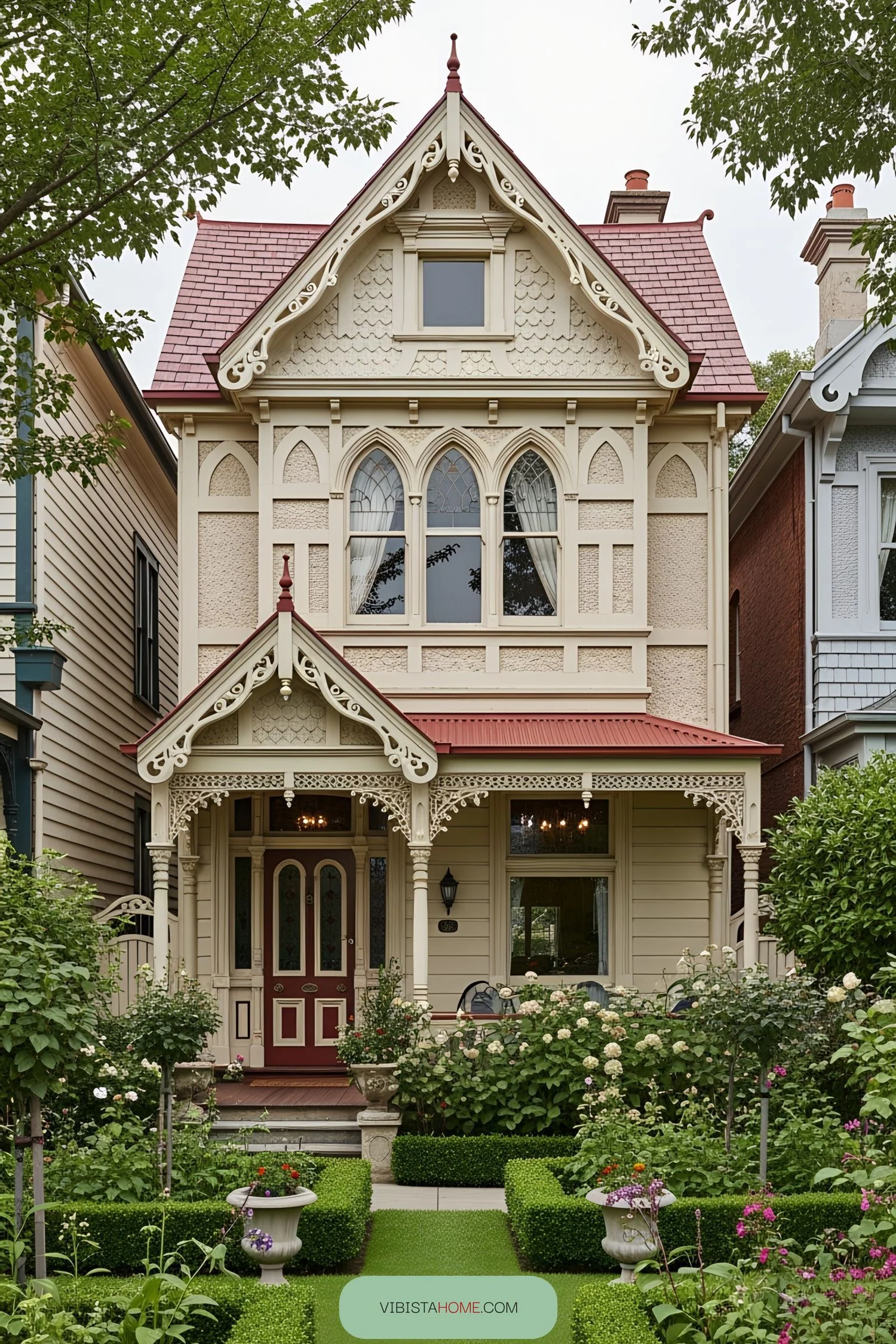 Peaks and Gingerbread Trim in Perfect Harmony
