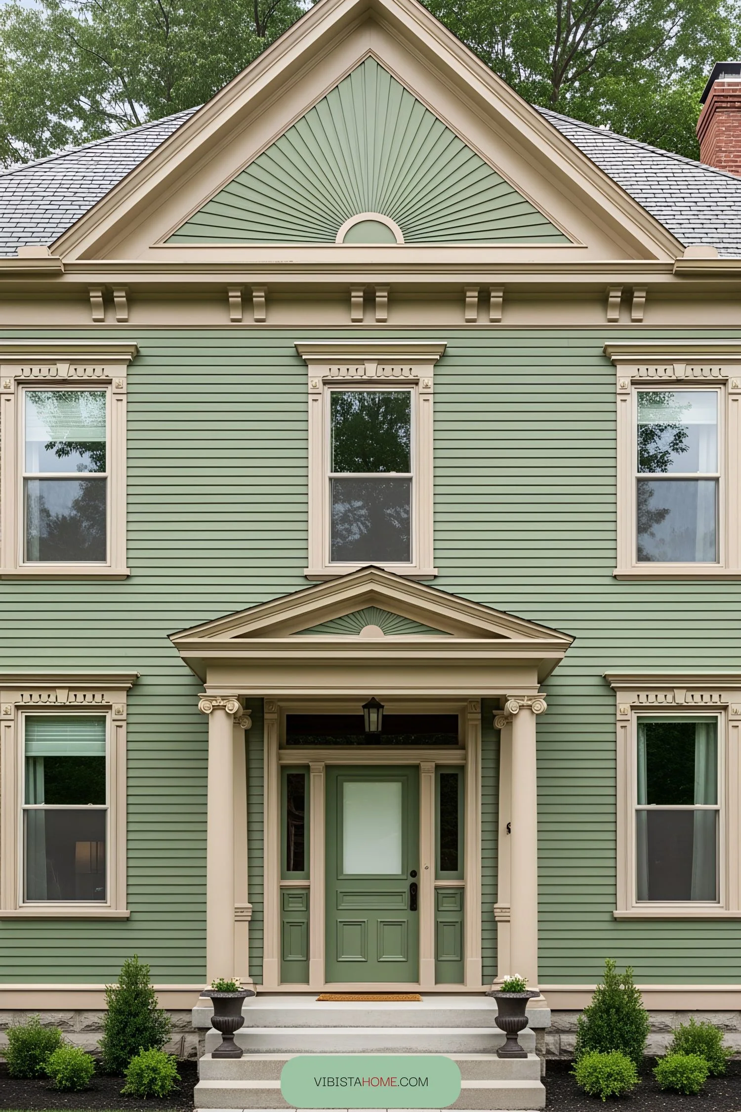 Mint Green Victorian Highlight