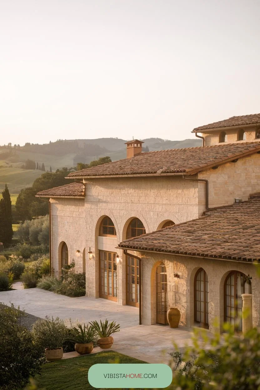 Hillside Calm in Terracotta