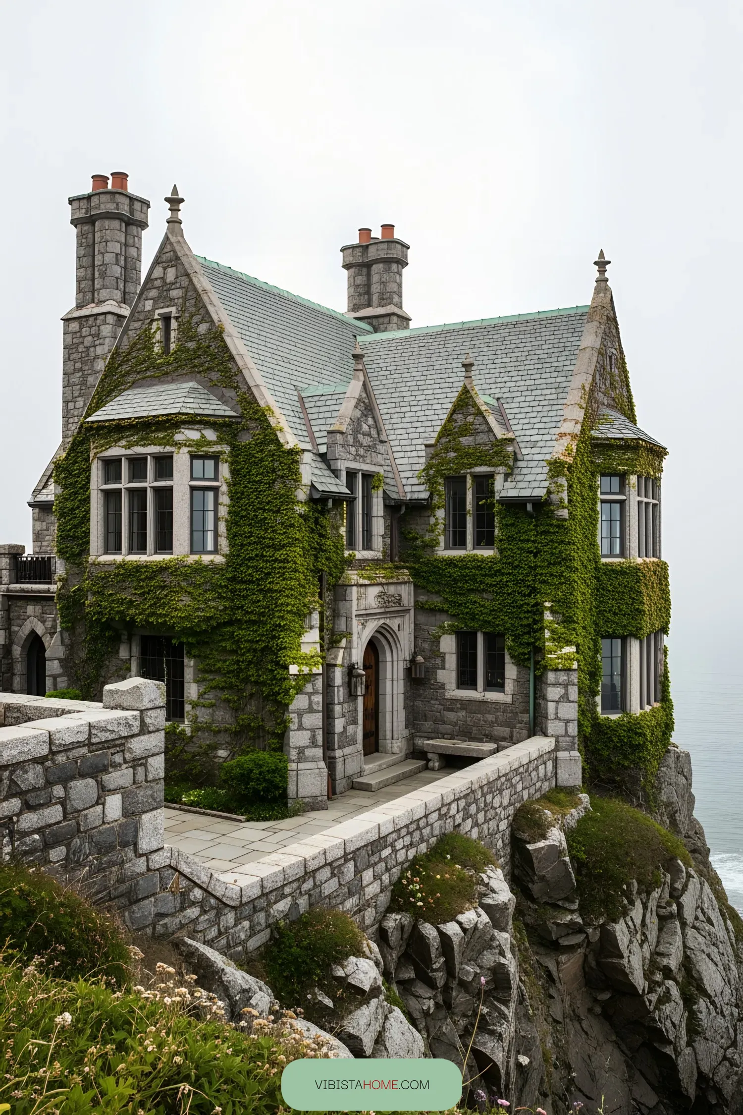 Step Inside a Gothic Castle by the Sea