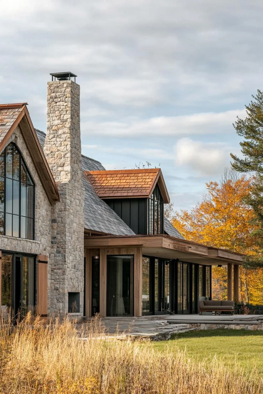 A Fresh Modern Look for Stone Barns
