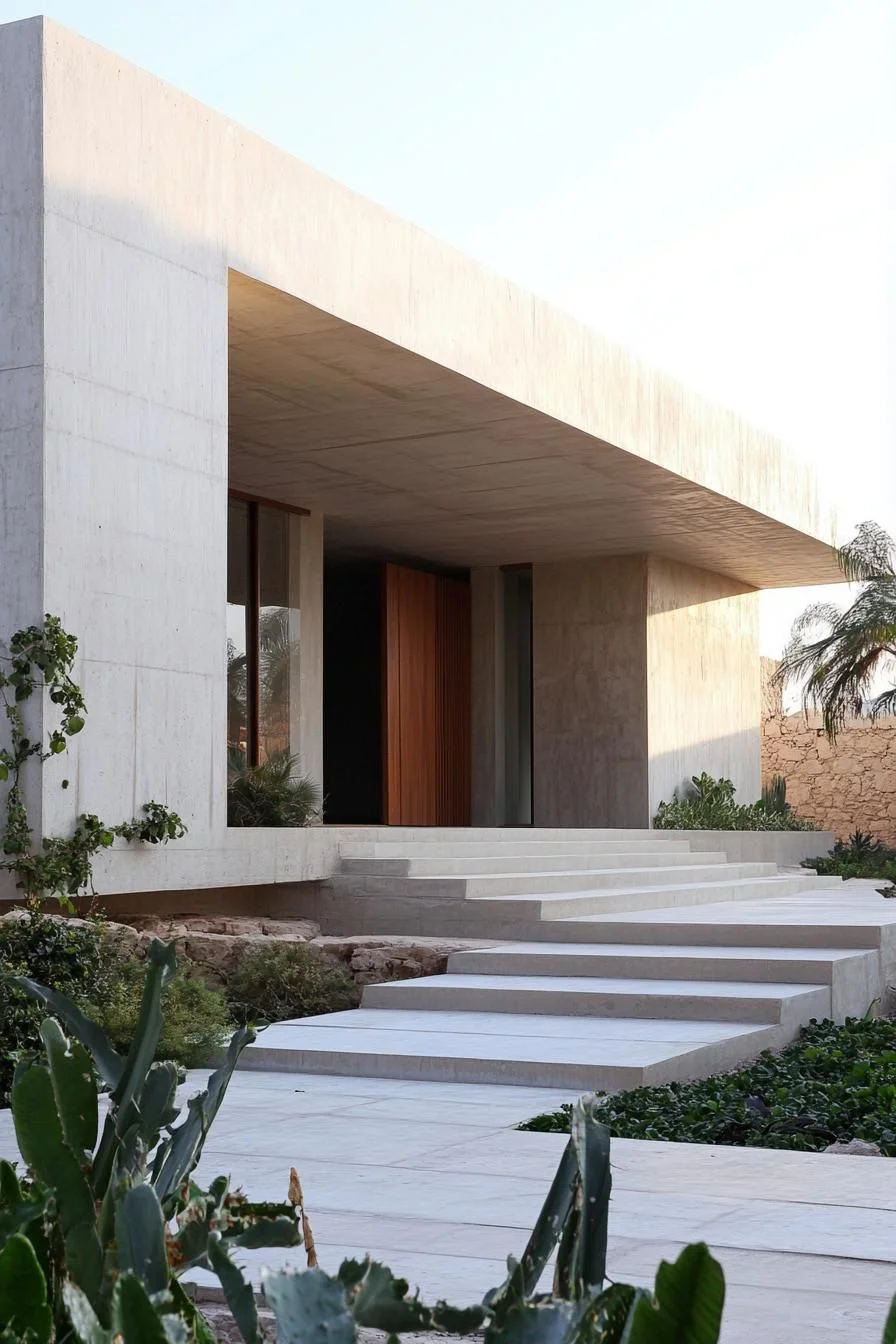 Low-Slung Desert Home with Zen Style