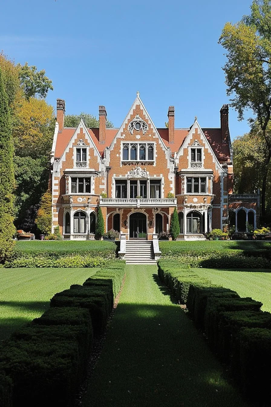 A Closer Look at This Grand Manor