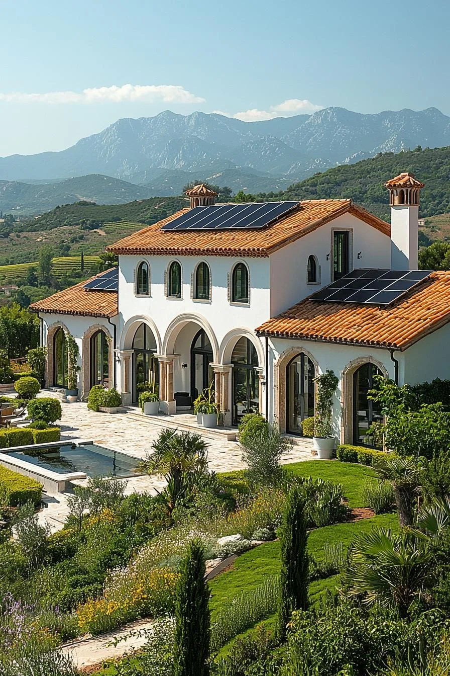 Sun-Drenched Villa Nestled in the Mountains