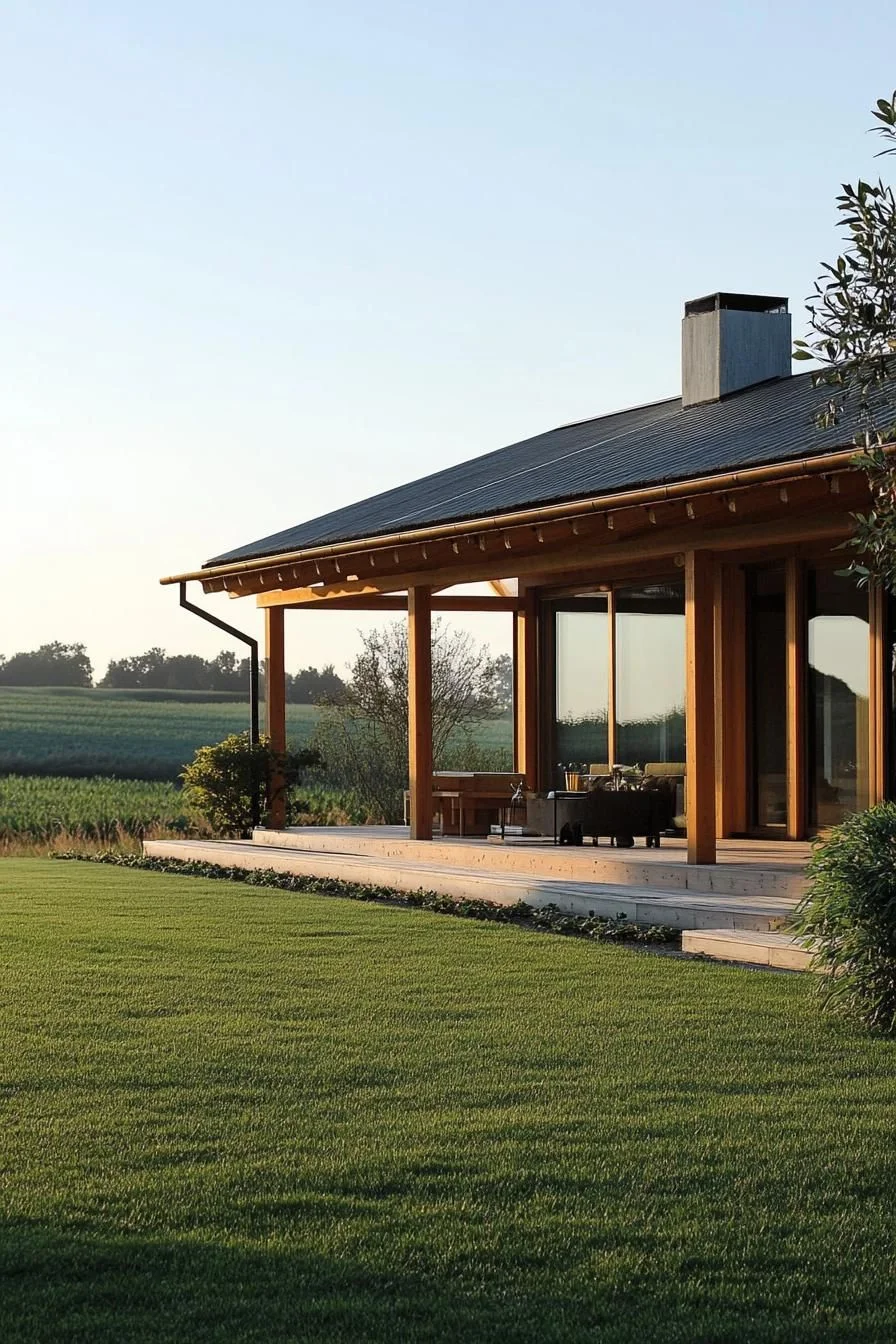 Timber Framing With Minimalistic Detailing - photo 3