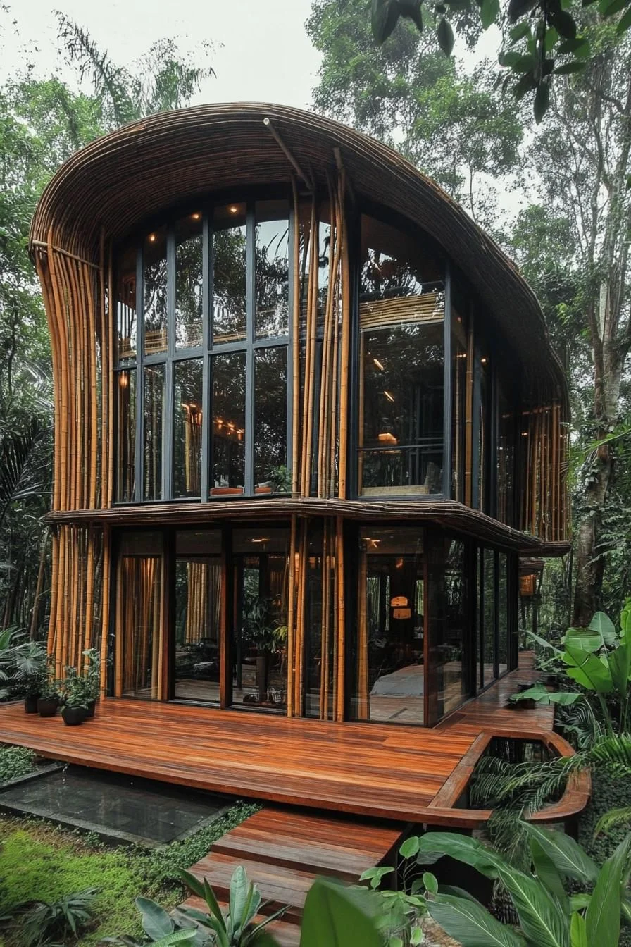 Bamboo Wonderland: An Impressive Forest Hideout