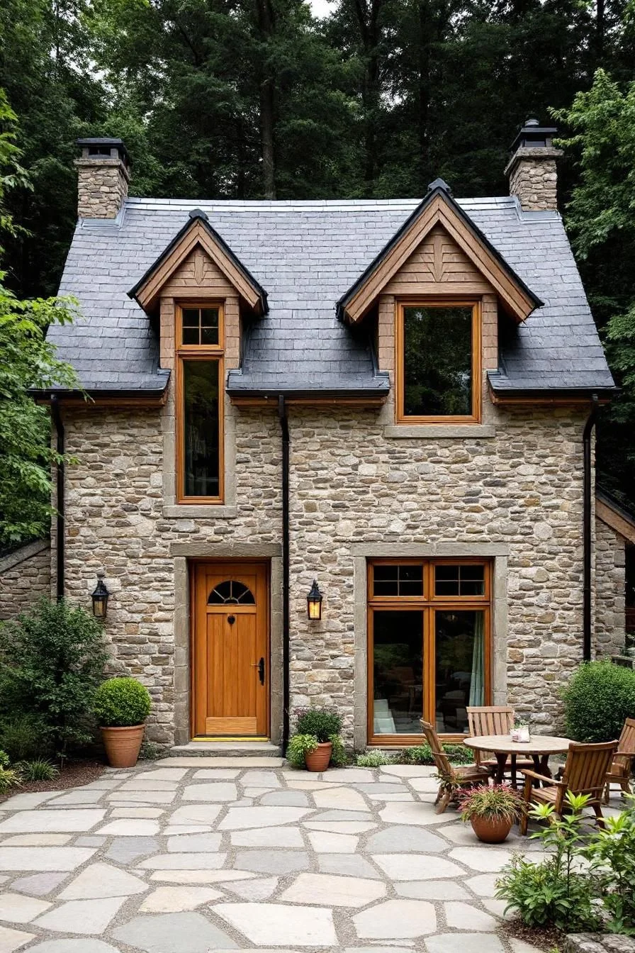 Quaint Stone Cottage Nestled in Nature
