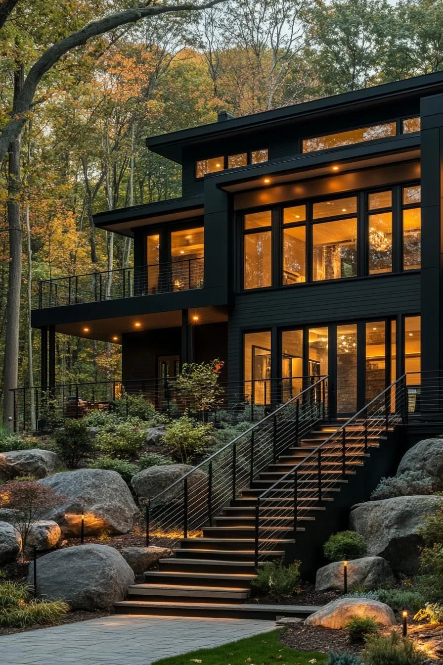 A Marvel of Midnight Modern Design