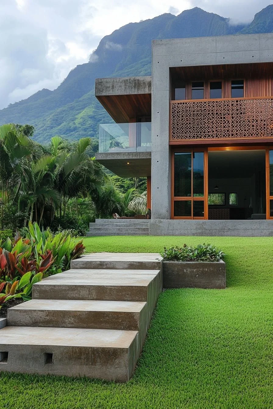 A Tropical Escape Framed by Mountains