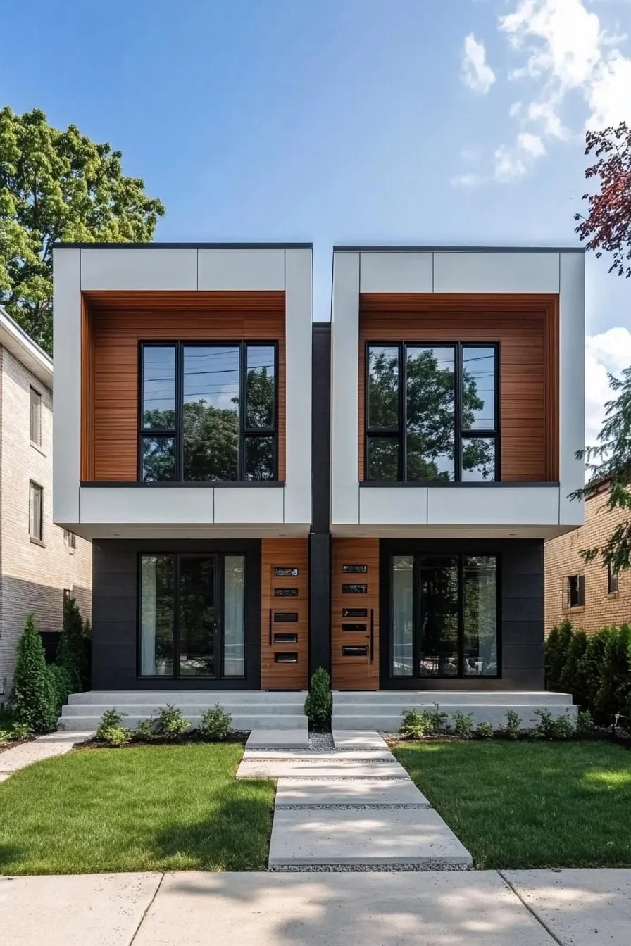Chic Twofold Duplex Design