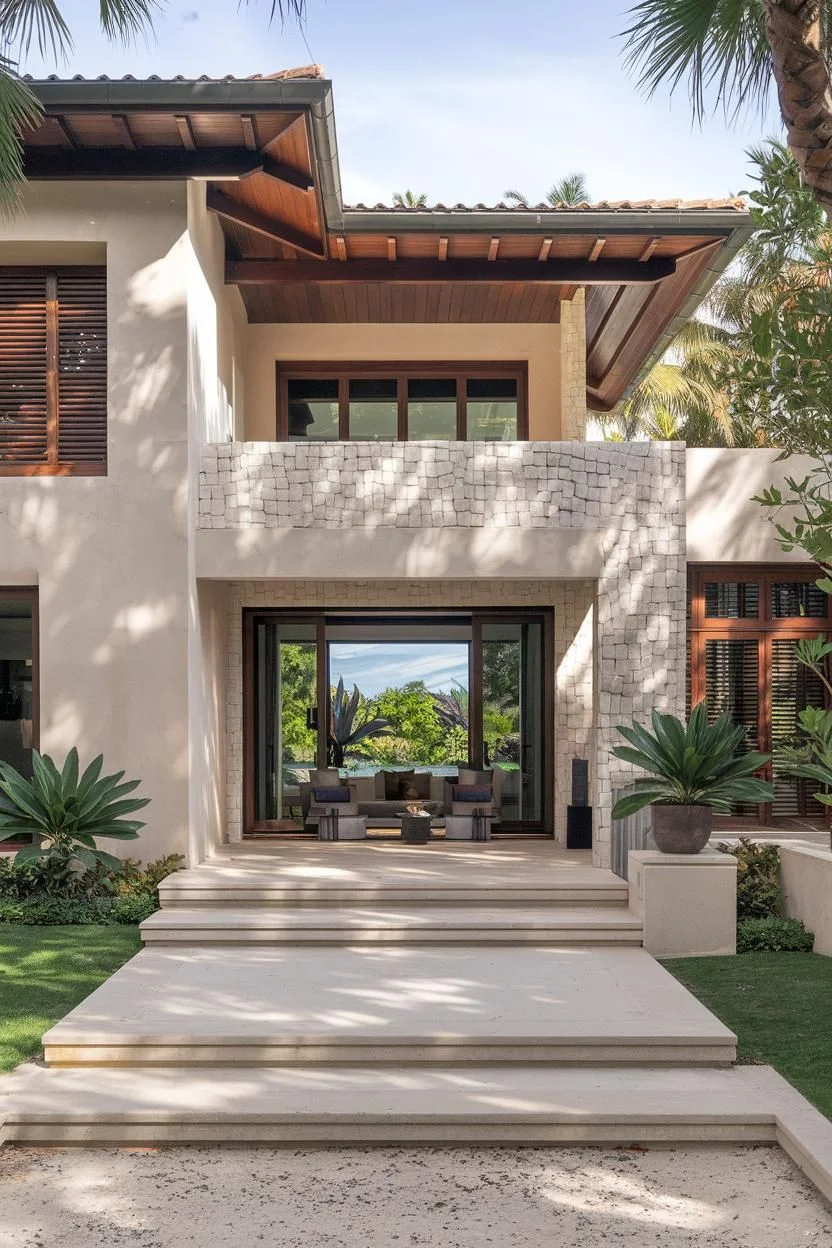 Breezy Tropical Home Escape