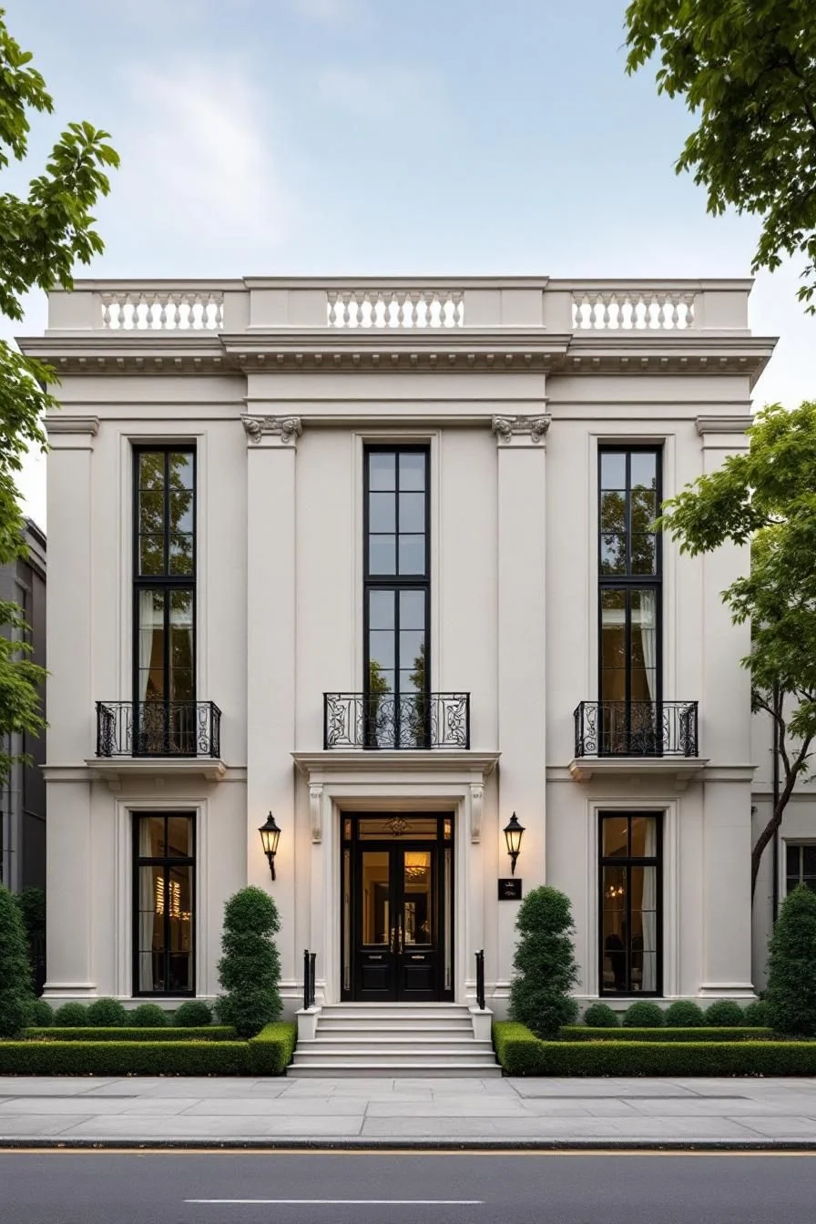 An Elegant Facade with Urban Character