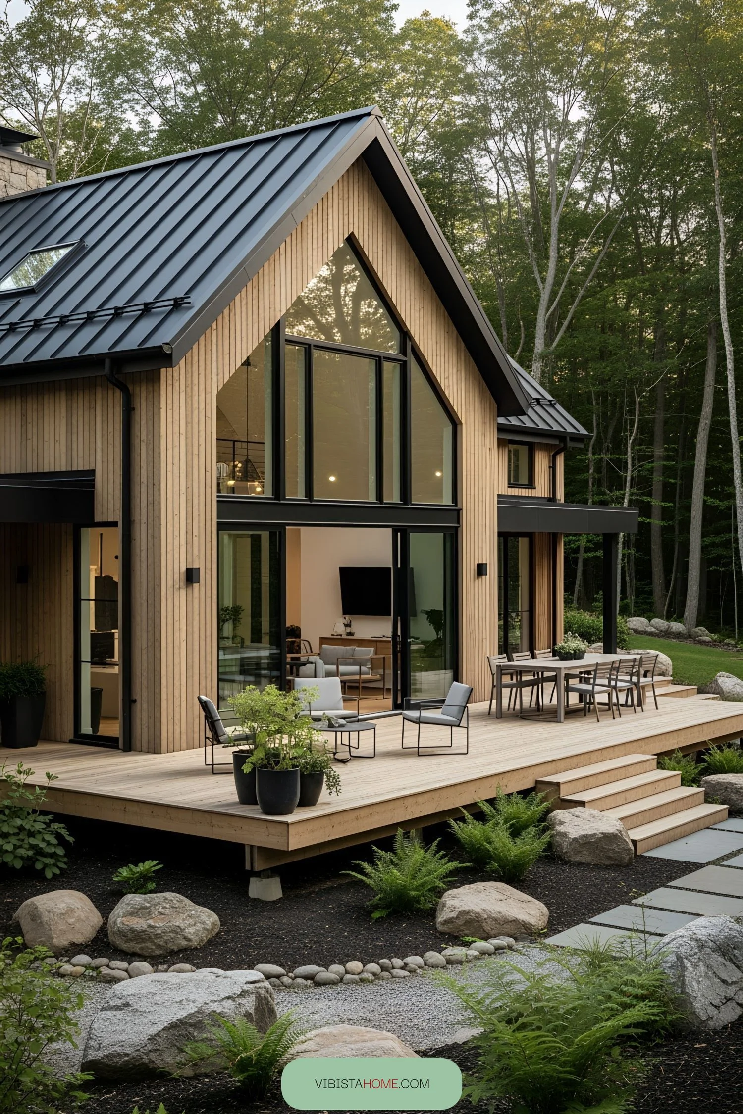 A Nordic Dream Tucked Among the Trees