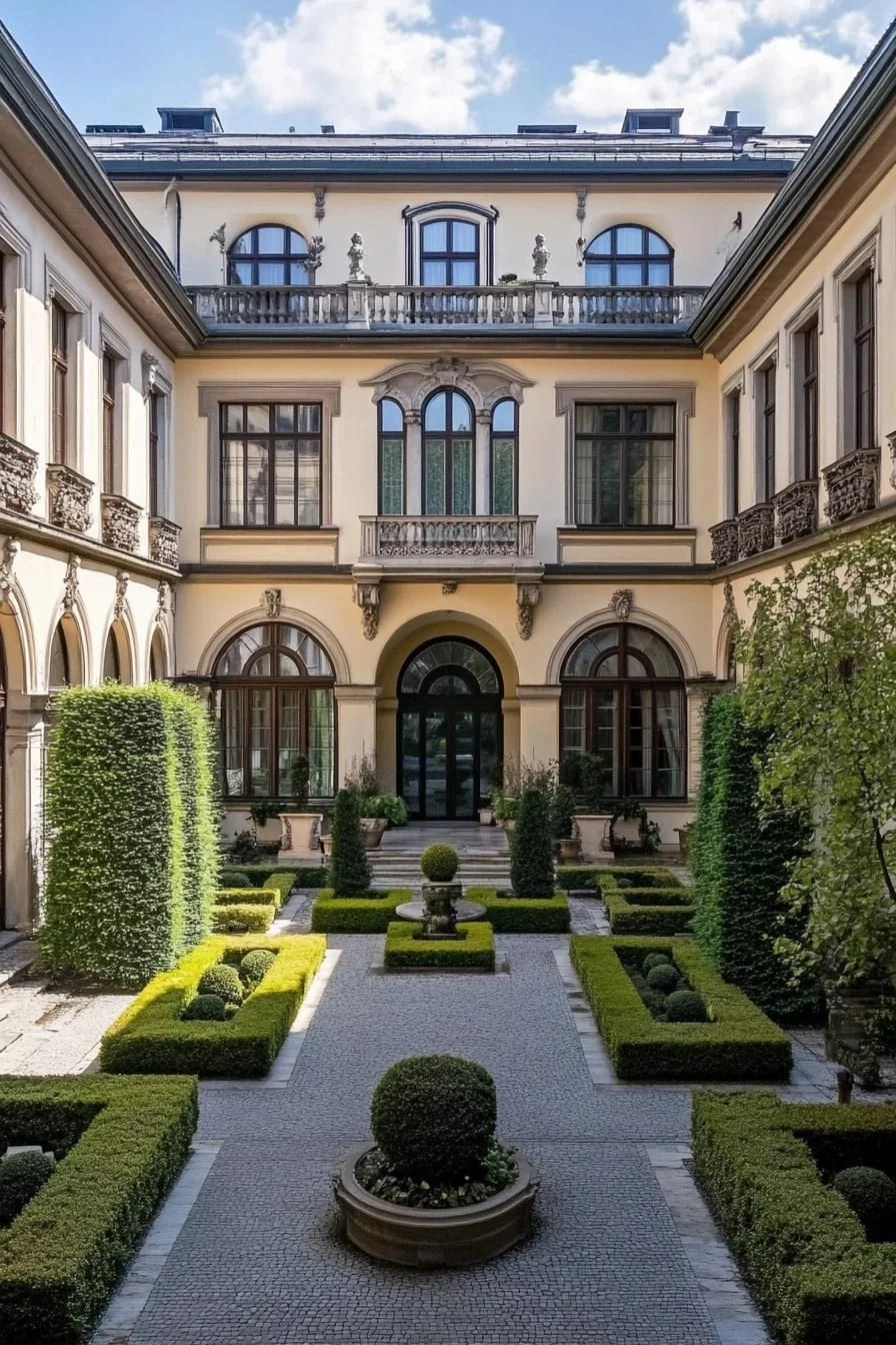 Grand Courtyard Estate Style