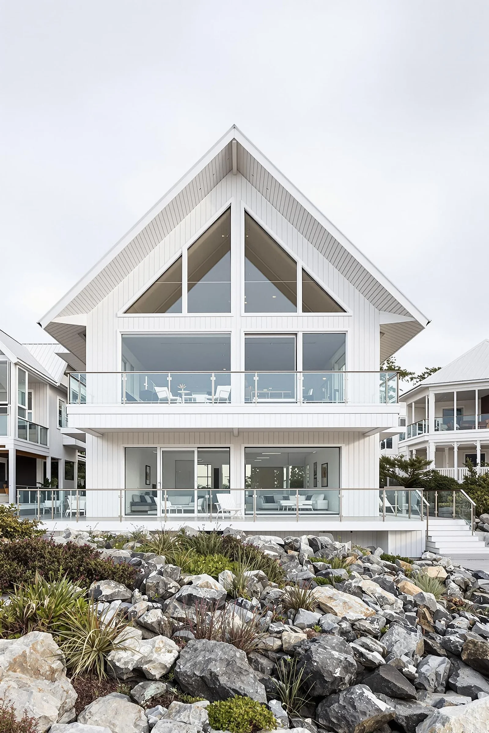 A Triangular Home Along the Tides