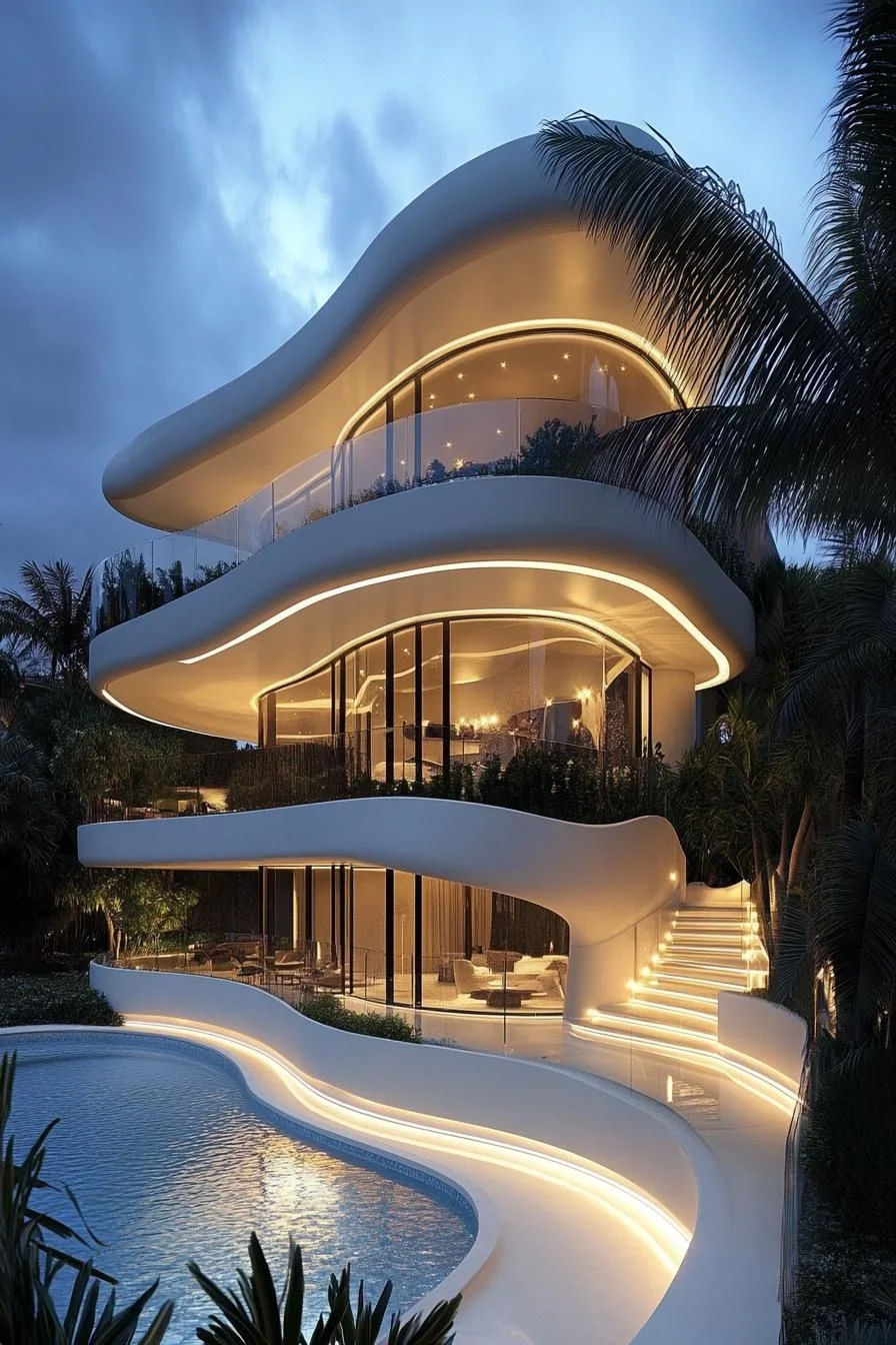 Dreamy Curves of Coastal Chic