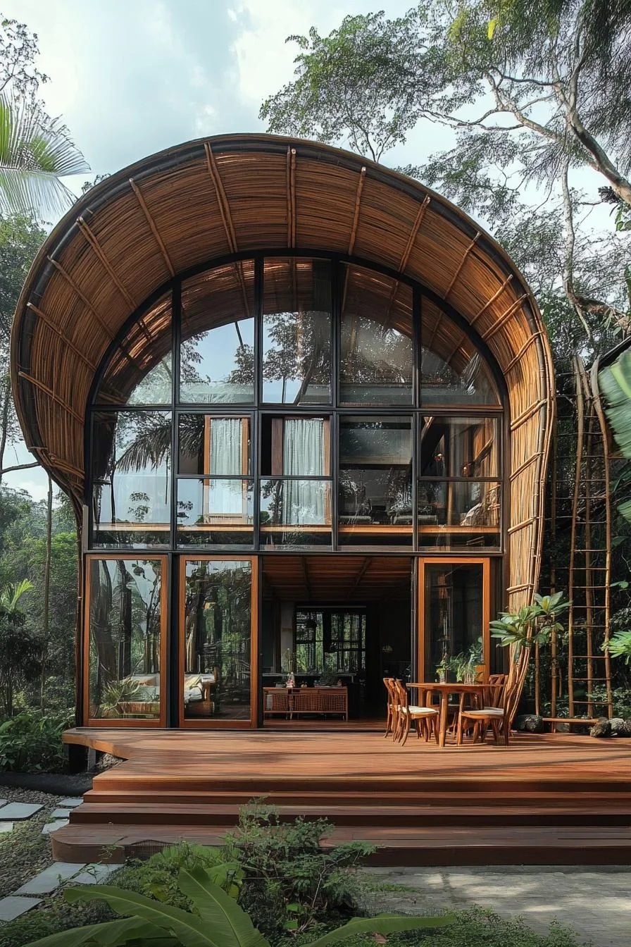 Bamboo Haven: An Eco-Friendly Escape Home