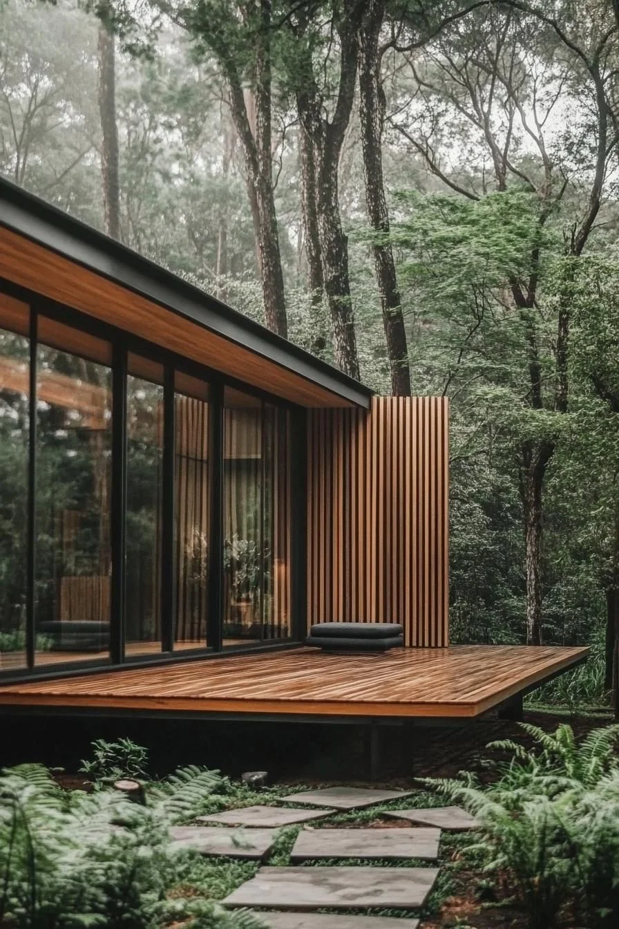 A Minimalist Retreat Shaped by Nature