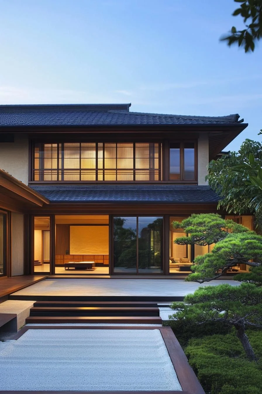 A Retreat Floating Among Zen Pines