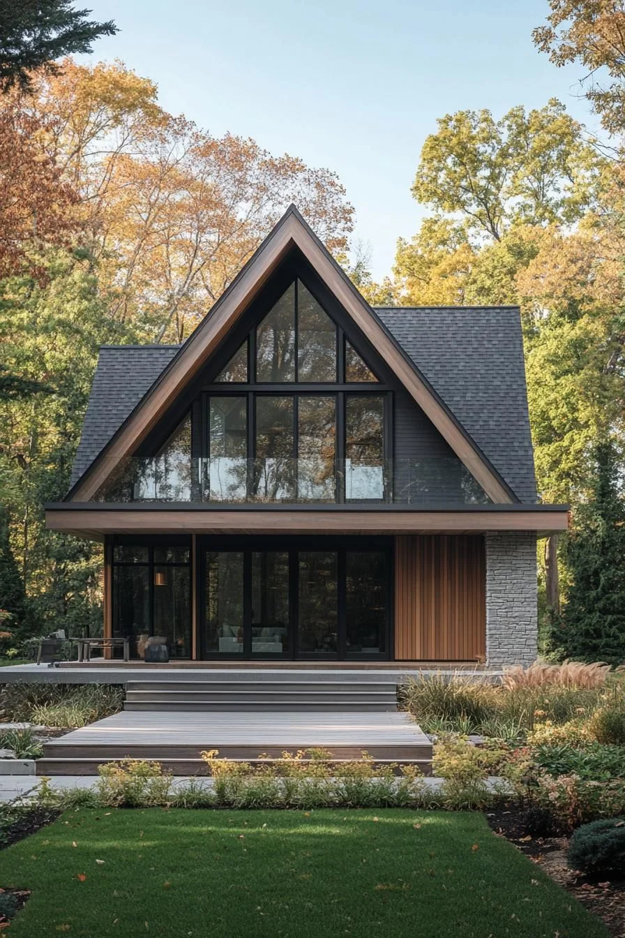 A-Frame Charm in Craftsman Style