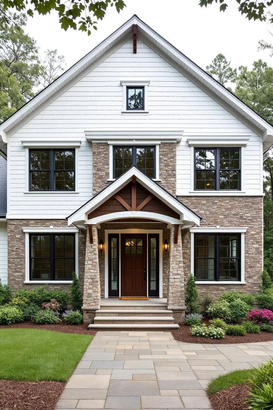 A Stone Craftsman Design Worth Noting