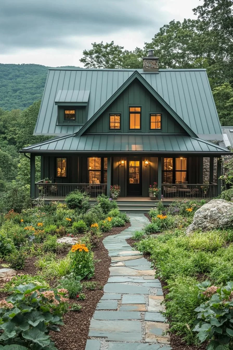 A Cabin Shaped by Nature's Design