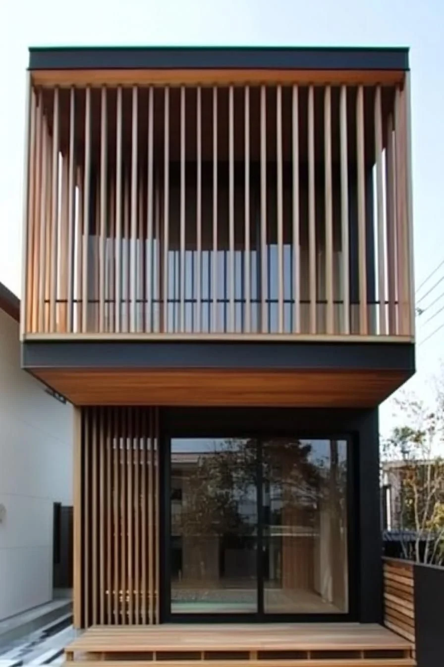 Modern Marvel: A Timber-Clad Cube