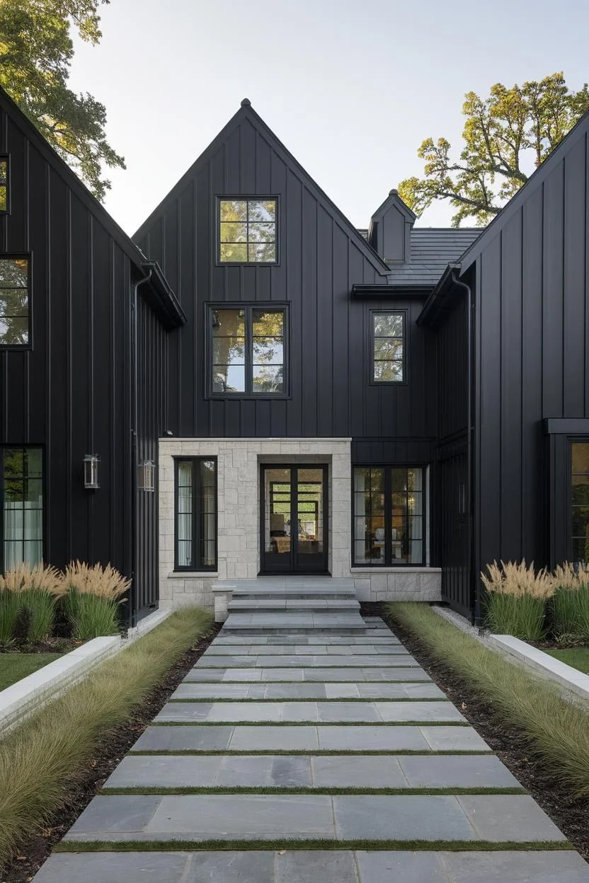 A Modern Retreat in Gabled Shadow