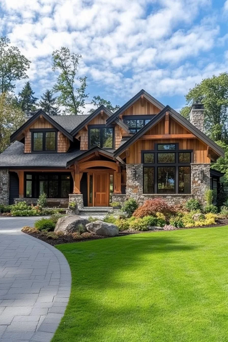 A Mountain Nook Topped in Timber